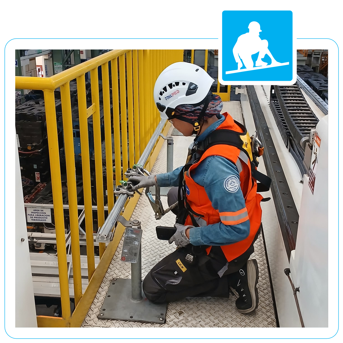 Instalador Certificado de Líneas de Vida